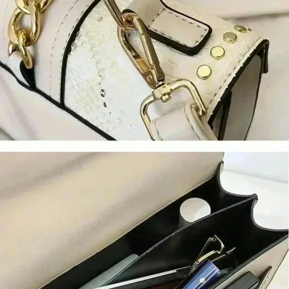 Try To Handle Me Snake Print Handbag - Picture 4 of 4